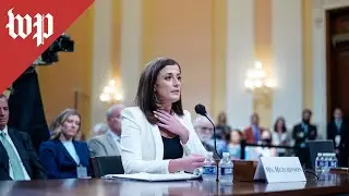 Cassidy Hutchinson testifies at sixth Jan. 6 hearing - 6/28 (FULL LIVE STREAM)