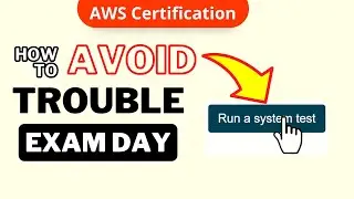 #aws #proctoredexam How to Run System Test? #stepbystep