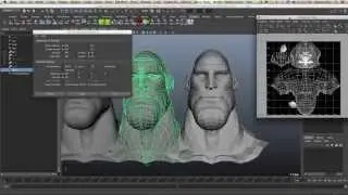 Maya: Transferring UVs from meshes with Triangulated NGons ( (ZBrush Maya UVs 6/8)