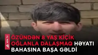 Bərdədə 24 yaşlı gənci qəbiristanlıqda qanına qəltan etdilər - APA TV