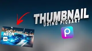 How to make a BEST THUMBNAIL FOR YOUTUBE | Picsart editing tutorial