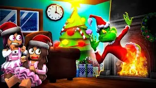 THE GRINCH IS AFTER ME & MY DAUGHTER IN ROBLOX! WE MUST ESCAPE OR ELSE 🎁🎄