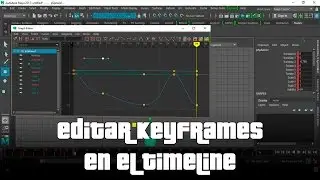 Edición de Keyframes en la línea de tiempo