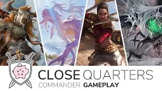 Close Quarters #8 | Commander Gameplay | Morophon - Yarok - Firesong - Sisay | Magic the Gathering