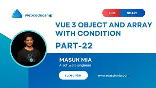 vue js 3 class and data binding object and array with condition part#22