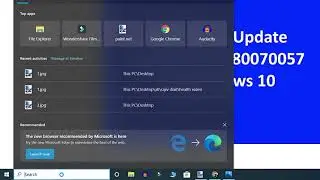 How To Solve Error Code 0x80070057 In Windows 10