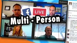 Live Stream Tips: 2 person Facebook Live stream Interviews with Bluejeans (tutorial)