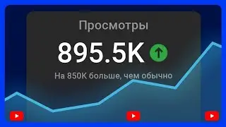 Как набрать просмотры на YouTube: РЕАЛЬНО рабочий способ