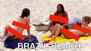 HOT BRAZIL 🇧🇷 COPACABANA BEACH WALKING TOUR | Rio de Janeiro in 4K