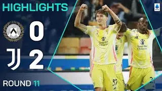 UDINESE-JUVENTUS 0-2 | HIGHLIGHTS | Comfortable away win for the bianconeri | Serie A 2024/25