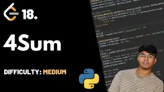 4Sum | LeetCode 18 | Theory + Python code