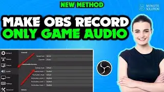 How to make obs record only game audio 2024