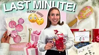 LAST MINUTE Weihnachtsgeschenke selber machen!! 🎁 schnelle Geschenk DIY