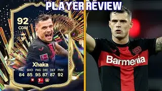 THE DISRESPECT! 😐 92 TOTS XHAKA PLAYER REVIEW! FC 24 ULTIMATE TEAM