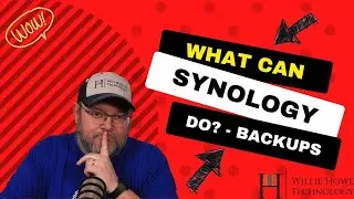 What Can Synology Do?  BACKUPS!
