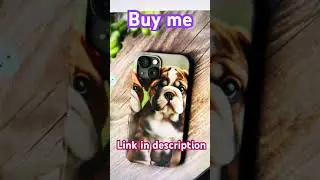 Adorable Bulldog Puppy IPhone 15 phone case #iphone15pro #smartphone #phoneevolution #ios