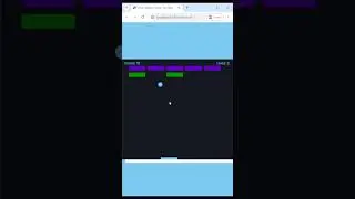 Learn How to Create Bricks Breaker Game using HTML CSS CANVAS and JAVASCRIPT #games