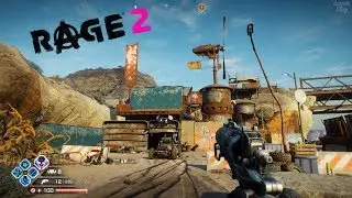 Rage 2 полное прохождение локаций на русском, Место Исследования Скрытый Обзор, Блокпост у Моста