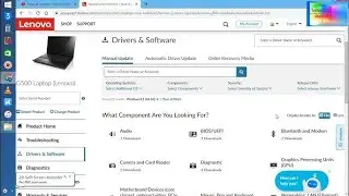 How to install of update lenovo drivers without any tool official website update link and methode