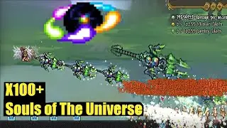 Terraria Atom Splitter with X100+ SOULS OF THE UNIVERSE from Fargos Souls Mod