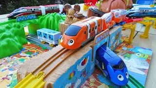 Plarail Mountain Course ☆ I played with Thomas on the Disney Dream Railway train!