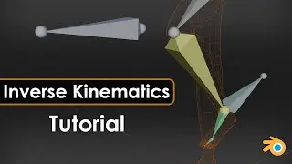 Inverse Kinematics tutorial in Blender - Bone Tutorial - Blender Eevee