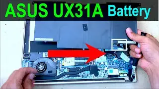 ASUS ZenBook UX31A | How to Replace The Battery