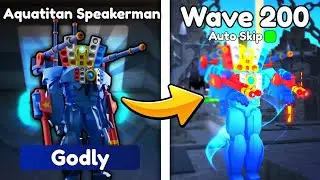 I Spent $10,000 To Get The AQUATITAN SPEAKERMAN.. (Toilet Tower Defense)