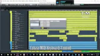 Cubase MIDI Keyboard Control