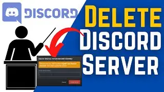 How To Delete My Discord Server Tutorial | Delete Discord Server