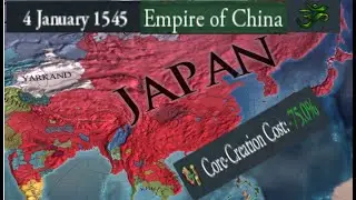 japan world conquest is easy (stacking CCR) eu4 1.36  King of kings