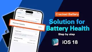 Fix iPhone Battery Health to 100% with flashed iOS system