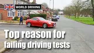 Most Common Reason for Failing a Driving Test