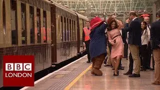 Duke and Duchess of Cambridge visit Paddington Station – BBC London News