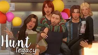 🔴50 Династия Хант || Год династии🎂 || The Sims 4 Stream