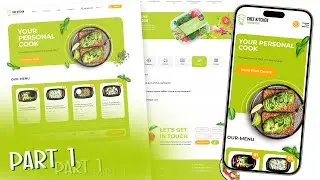 Responsive landing page - FOOD "Chef Kitchen" - HTML/CSS/JS - PART 1 (Адаптивная верстка сайта)