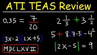 ATI TEAS Test Math Review - Study Guide