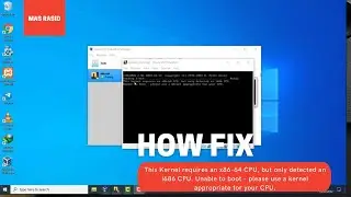 Cara Mengatasi Error this kernel requires an x86-64 CPU di Virtualbox