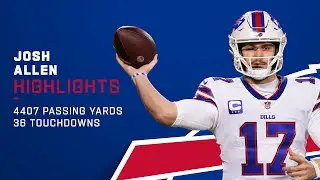 Josh Allen Full Season Highlights | NFL 2021