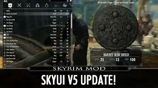 Skyrim Mod: SkyUI v5 Update!!!