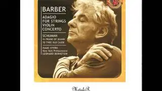 Leonard Bernstein (Samuel Barber) ‎– Adagio for Strings, Op. 11: Molto Adagio