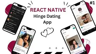 🔴 Let's build a Full Stack Hinge Dating App with REACT NATIVE using Amazon AWS | Part 1