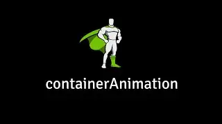 ScrollTrigger feature: containerAnimation