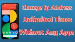 How to change IP address in Android without any app