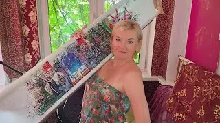 💖Как я вышиваю многоцветки. Многоцветка- это легко!