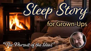 Bedtime Sleep Story for Grown Ups, with cozy fireplace | Calm Reading | "The Pursuit of the Ideal"