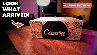 Gift from Canva | Unboxing! 💝 #canvassador #canvasurprise