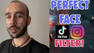 How to do Perfect Face Ratio Filter on Instagram and Tiktok