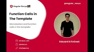 Memoization & Functional Calls in the Template