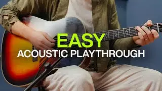 Easy | Official Acoustic Guitar Playthrough | @elevationworship